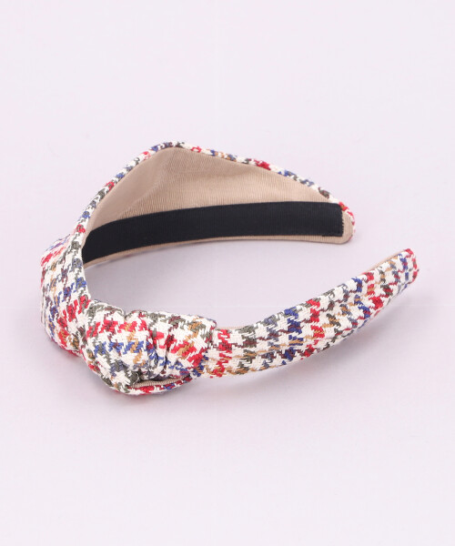 LANA SIDE KNOT TURBAN WHITE ONESIZE