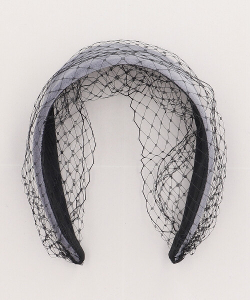 SUEDE CHANGEABLE VEILING GRAY ONESIZE