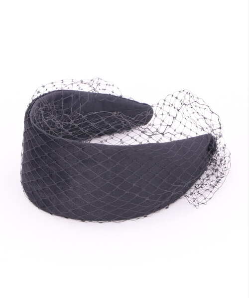 SUEDE CHANGEABLE VEILING BLACK ONESIZE