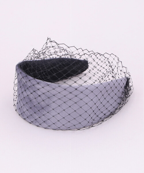 SUEDE CHANGEABLE VEILING GRAY ONESIZE