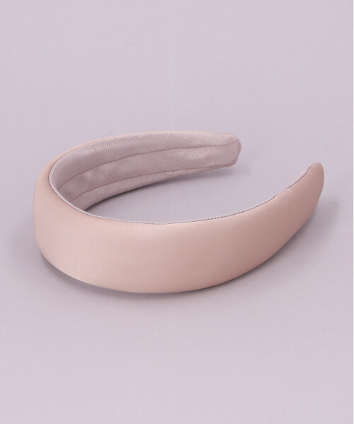 SATIN PADDED HEADBAND BEIGE ONESIZE