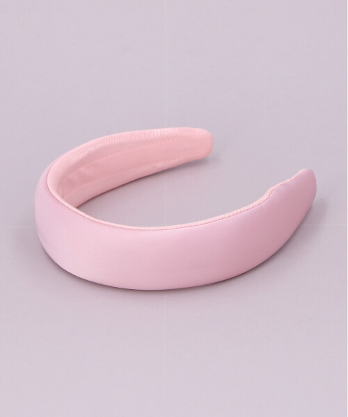 SATIN PADDED HEADBAND PINK ONESIZE