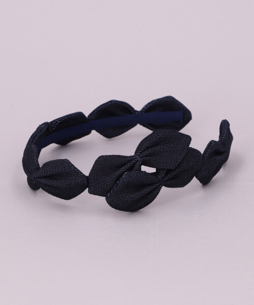 DENIM LA PETITE HEADBAND NAVY ONESIZE