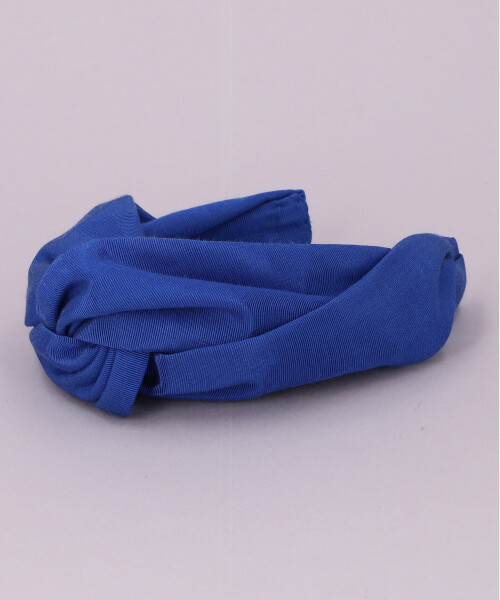 GROSGRAIN TURBANISTA HEADBAND BLUE ONESIZE