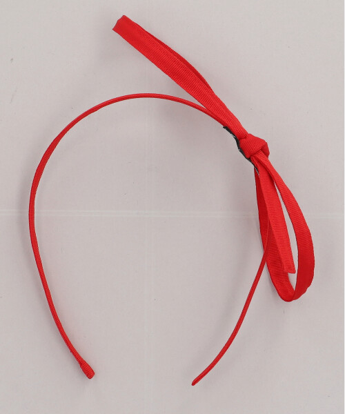 CHARISMA GROSGRAIN BOW RED ONESIZE