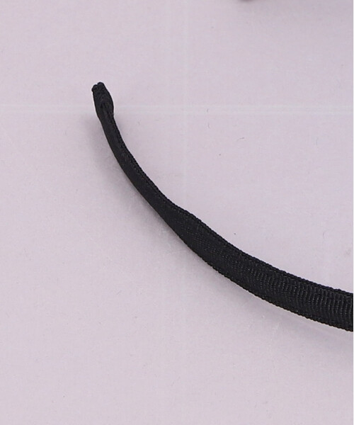 GROSGRAIN LOU LOU HEADBAND GRAY ONESIZE