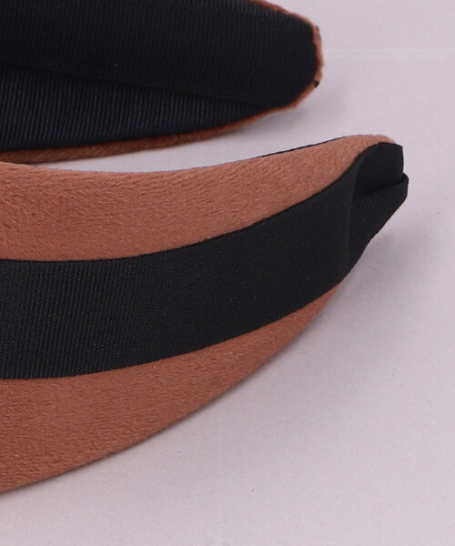 ULTRA SUEDE HEADBAND BROWN ONESIZE
