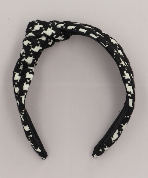CHECKERS LANA SIDE TURBAN WHITE ONESIZE