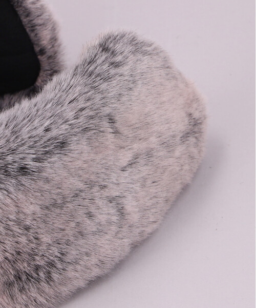 FUR EARMUFF GRAY ONESIZE