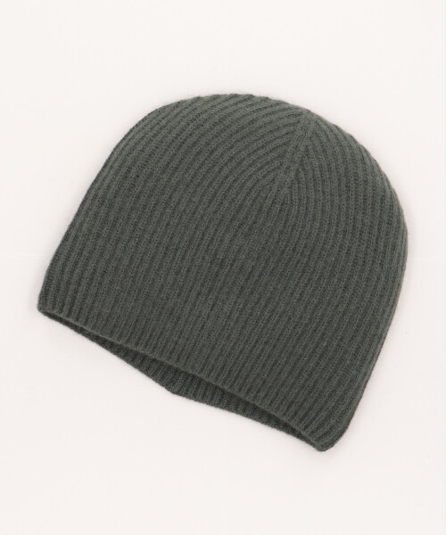 JUMPER1234 RIB BEANIE KHAKI ONESIZE