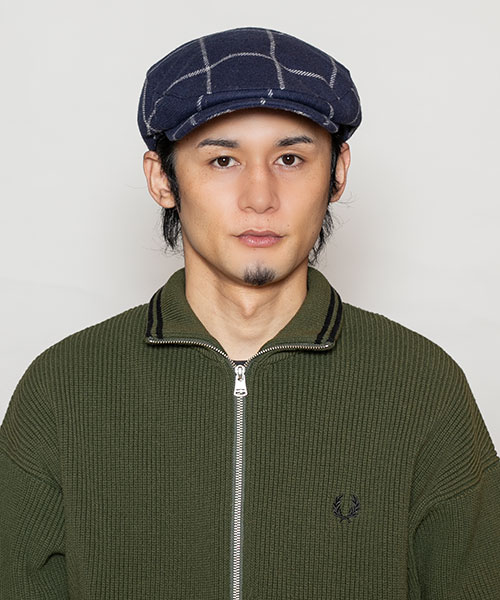 モデル頭囲：58cm 着用サイズ：L