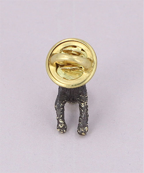KAUS CRASHY CAT PIN BRONZE ONESIZE