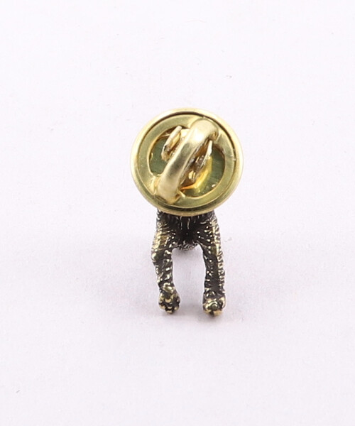 KAUS CRASHY CAT PIN BRONZE ONESIZE
