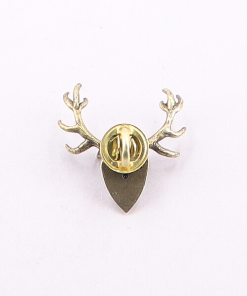KAUS DEER SKULLCAP PIN BRONZE ONESIZE