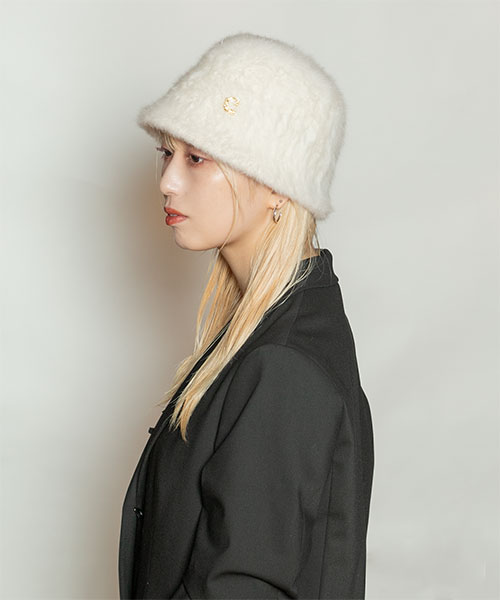 モデル頭囲：58cm 着用サイズ：ONESIZE