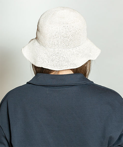 モデル頭囲：56cm 着用サイズ：ONESIZE