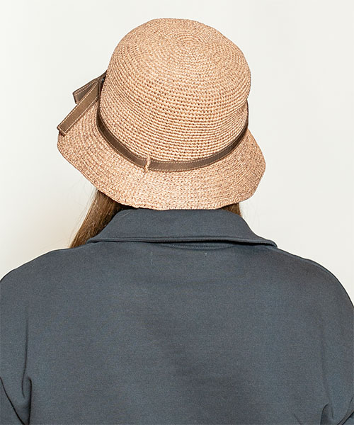 モデル頭囲：56cm 着用サイズ：ONESIZE
