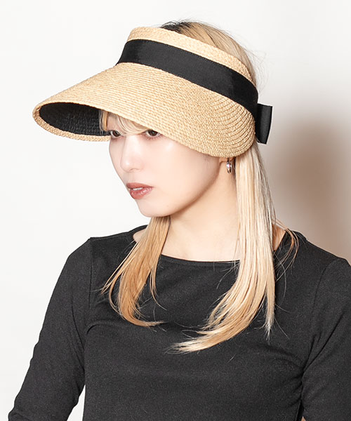 モデル頭囲：58cm 着用サイズ：ONESIZE