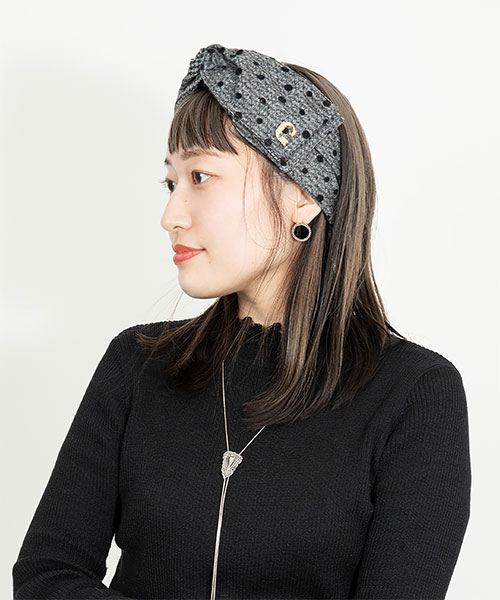 INTERSECTION.I2(ONESIZE GRAY): ヘアバンド｜帽子通販｜CA4LA（カシラ