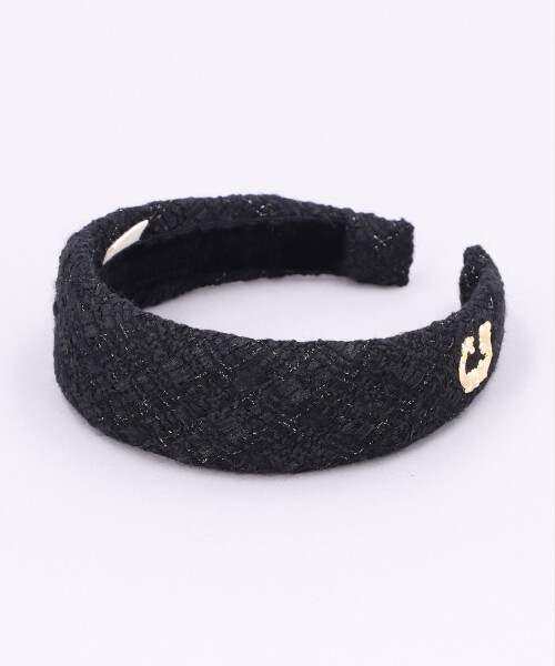TILTED LINE4 BLACK ONESIZE