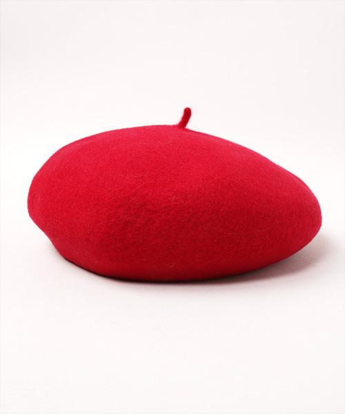 KIDS BERET RED 54-55