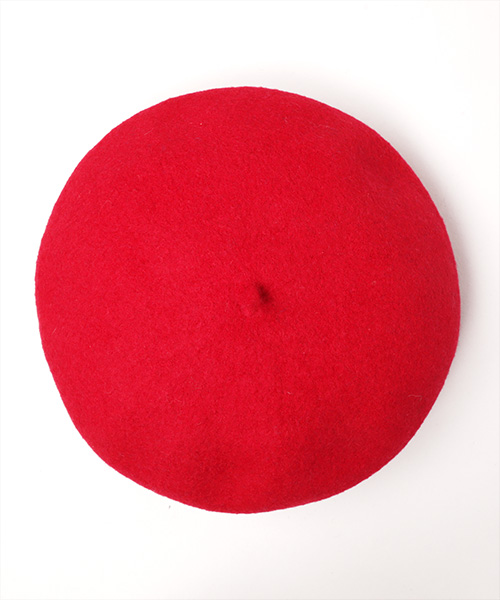 KIDS BERET RED 54-55