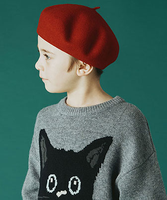 KIDS BERET(54-55 RED): ベレー｜帽子通販｜CA4LA（カシラ）公式オンラインショップ