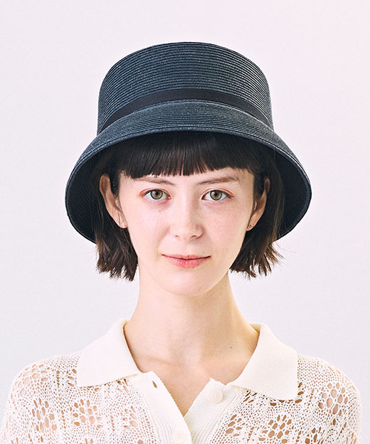 モデル頭囲：52cm 着用サイズ：ONESIZE