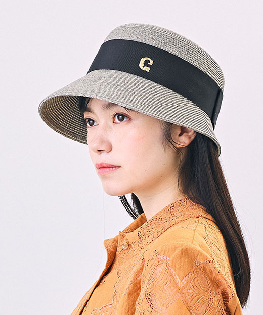 モデル頭囲：54cm 着用サイズ：ONESIZE