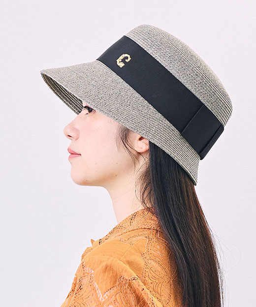 モデル頭囲：54cm 着用サイズ：ONESIZE