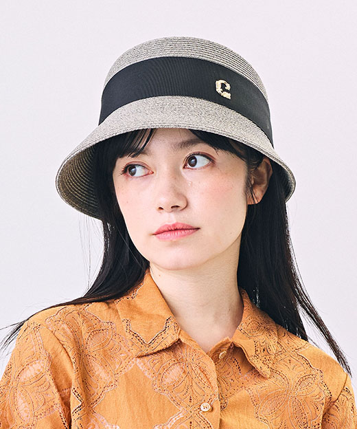 モデル頭囲：54cm 着用サイズ：ONESIZE