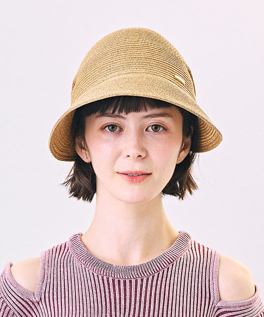 モデル頭囲：52cm 着用サイズ：ONESIZE