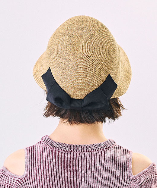 モデル頭囲：52cm 着用サイズ：ONESIZE