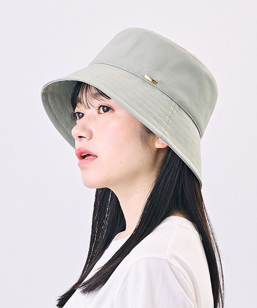 モデル頭囲：54cm 着用サイズ：ONESIZE