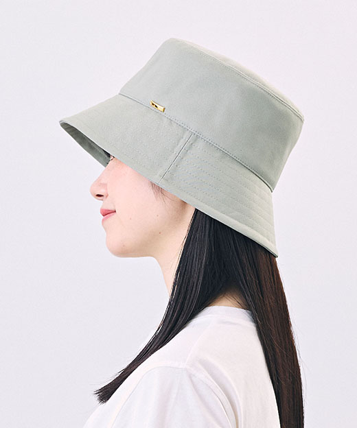 モデル頭囲：54cm 着用サイズ：ONESIZE