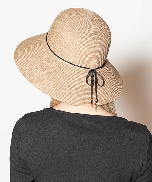 モデル頭囲：58cm 着用サイズ：ONESIZE