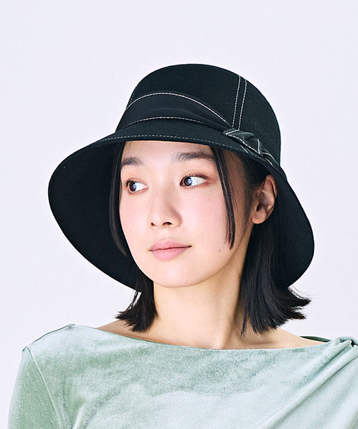 Model's head circumference: 55.5cm, wearing size ONESIZE