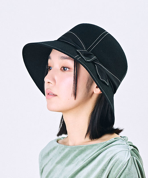 Model's head circumference: 55.5cm, wearing size ONESIZE
