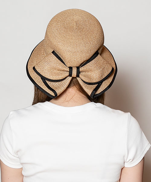 モデル頭囲：56cm 着用サイズ：ONESIZE