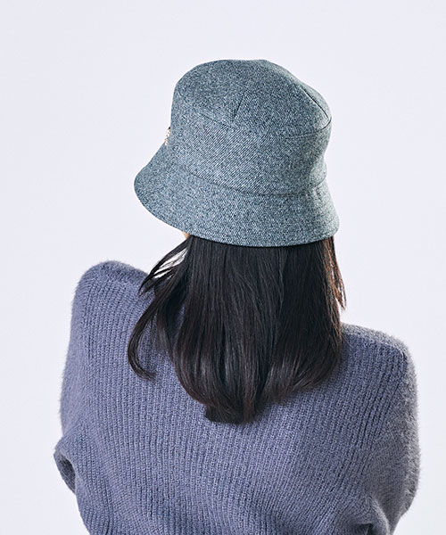 モデル頭囲：56cm 着用サイズ：ONESIZE