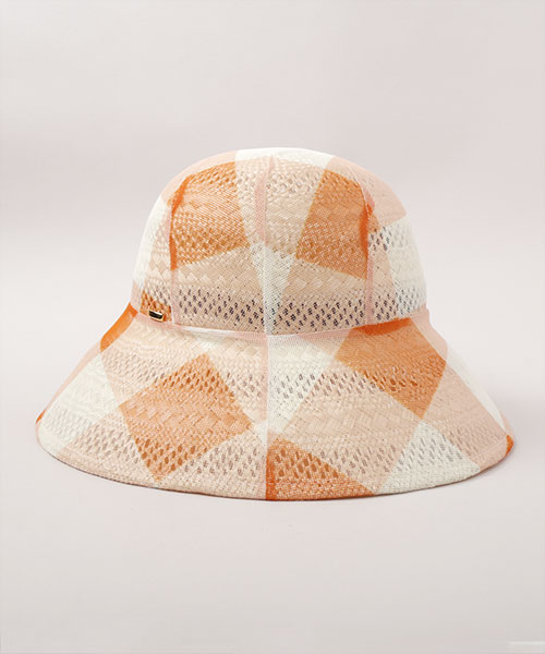 CKECK ORANGE ONESIZE