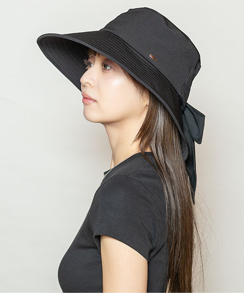 モデル頭囲：56cm 着用サイズ：ONESIZE