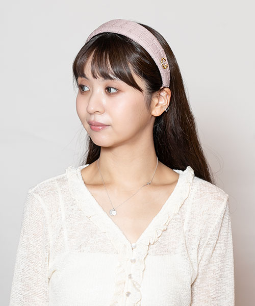 モデル頭囲：56cm 着用サイズ：ONESIZE