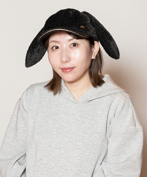 BLACK モデル頭囲：56cm