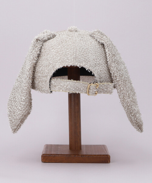 HK RABBIT3 BEIGE ONESIZE