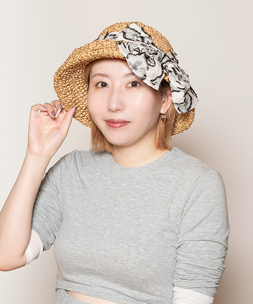 BEIGE モデル頭囲：56cm
