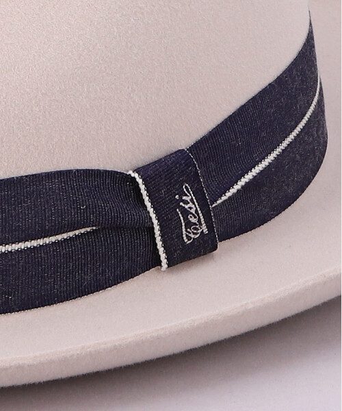 HILTON 6.5CM BRIM CHARCOAL GRAY 59