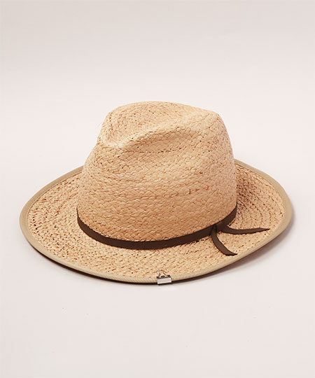 SELF PORTRAIT WITH A STRAW HAT BEIGE ONESIZE