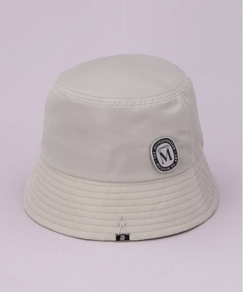 THE MET PINS BUCKET HAT BEIGE ONESIZE