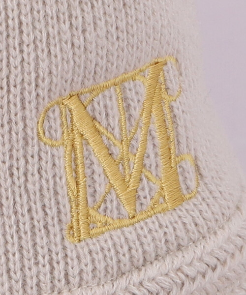 THE MET CLASSIC LOGO KNIT HAT BLACK ONESIZE